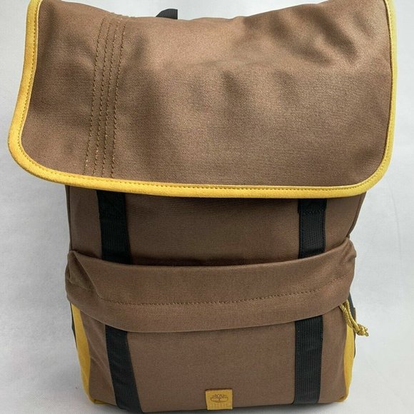 Timberland Natick 17L Brown/Wheat Unisex Backpack J0805-931 - Picture 5 of 7